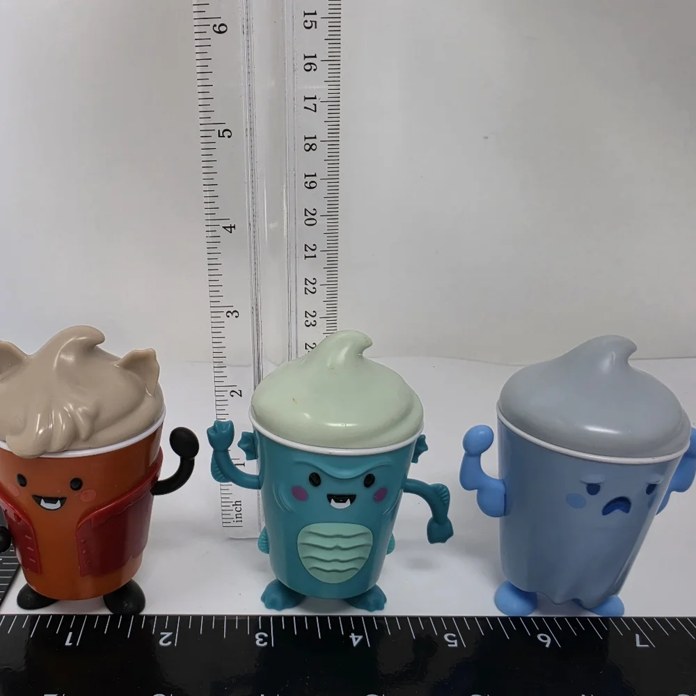 Wendys Fast Food Frosty Fright Night Lot of 3